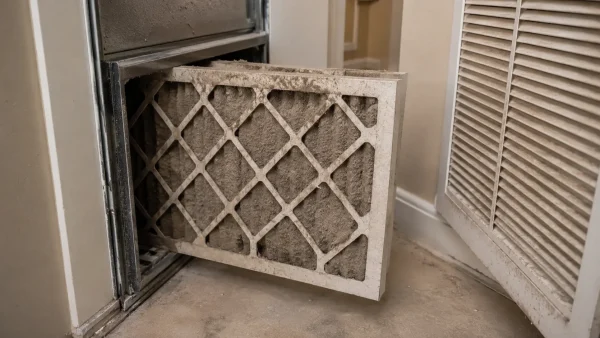 Air Filter Before Replacement